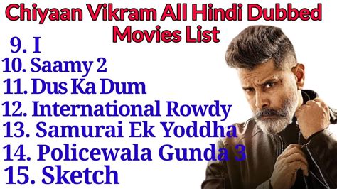 chiyaan vikram all movie list.